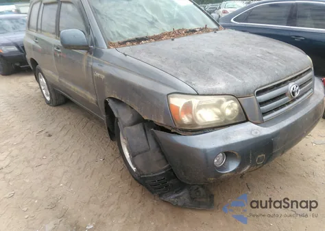 2005 Toyota Highlander Limited V6 from USA, damaged, VIN JTEDP21A750057198